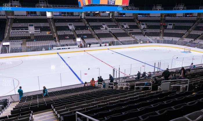 SAP Center at San Jose - Section 116 Seat View