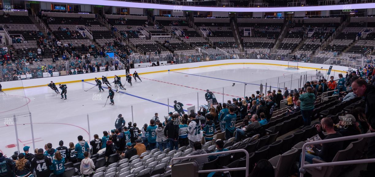 SAP Center at San Jose - Section 117 Seat View