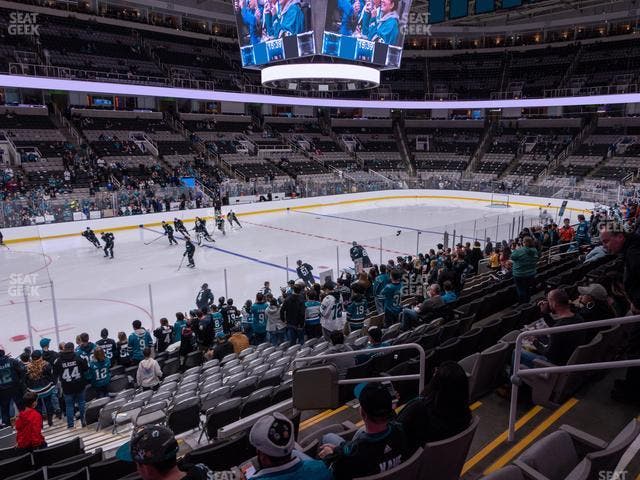SAP Center at San Jose - Section 117 Seat View