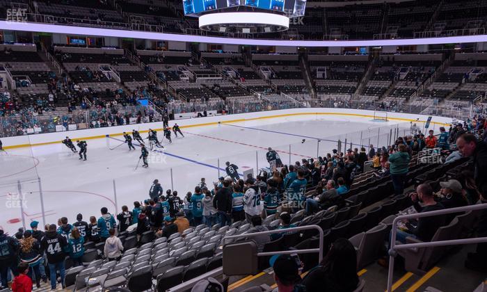 SAP Center at San Jose - Section 117 Seat View