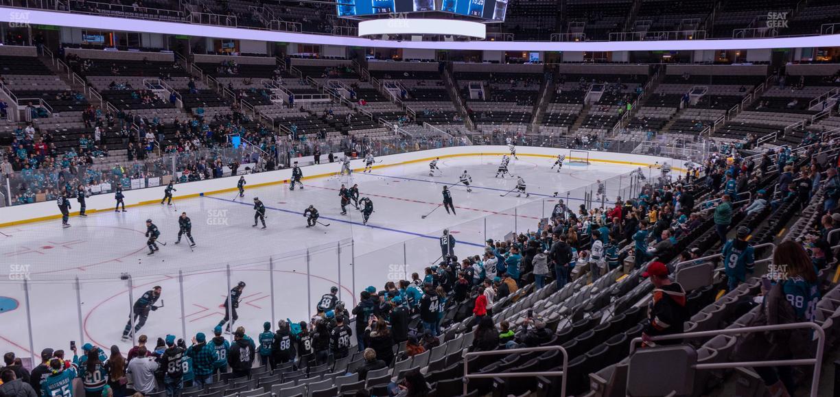 SAP Center at San Jose - Section 118 Seat View
