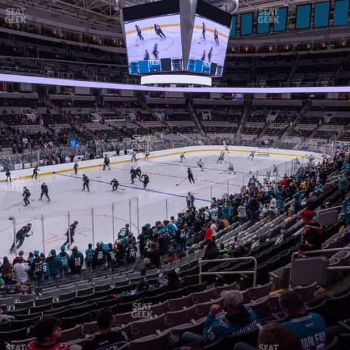 SAP Center at San Jose - Section 118 Seat View