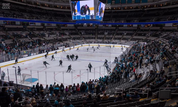 SAP Center at San Jose - Section 120 Seat View