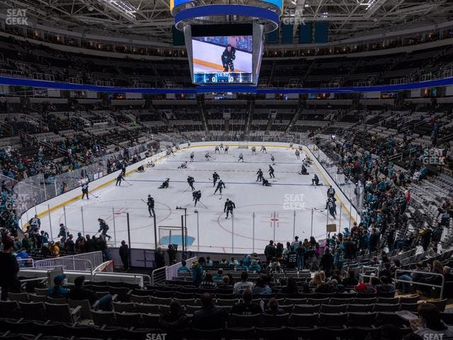 SAP Center at San Jose - Section 121 Seat View