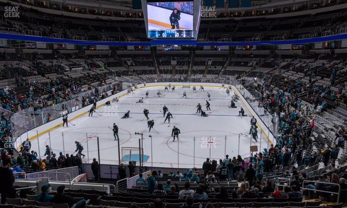 SAP Center at San Jose - Section 121 Seat View