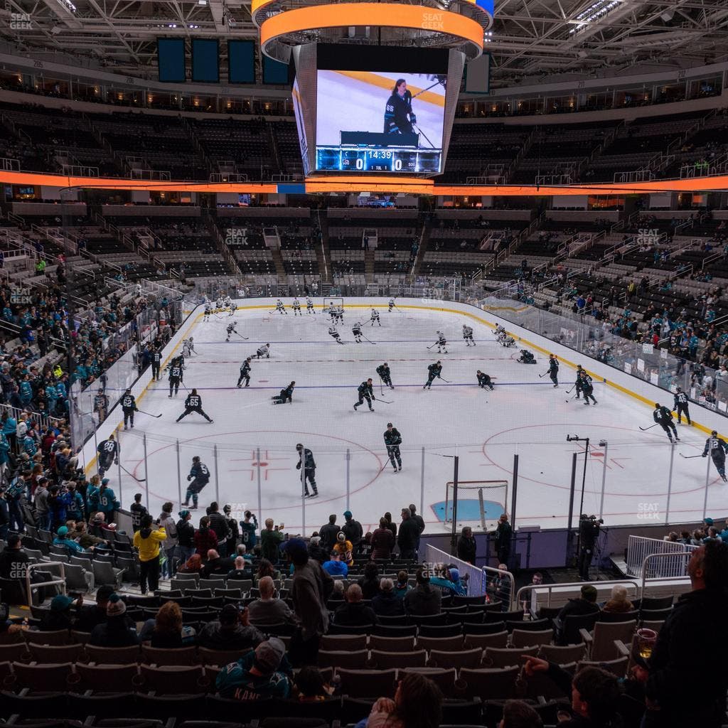 SAP Center at San Jose - Section 123 Seat View
