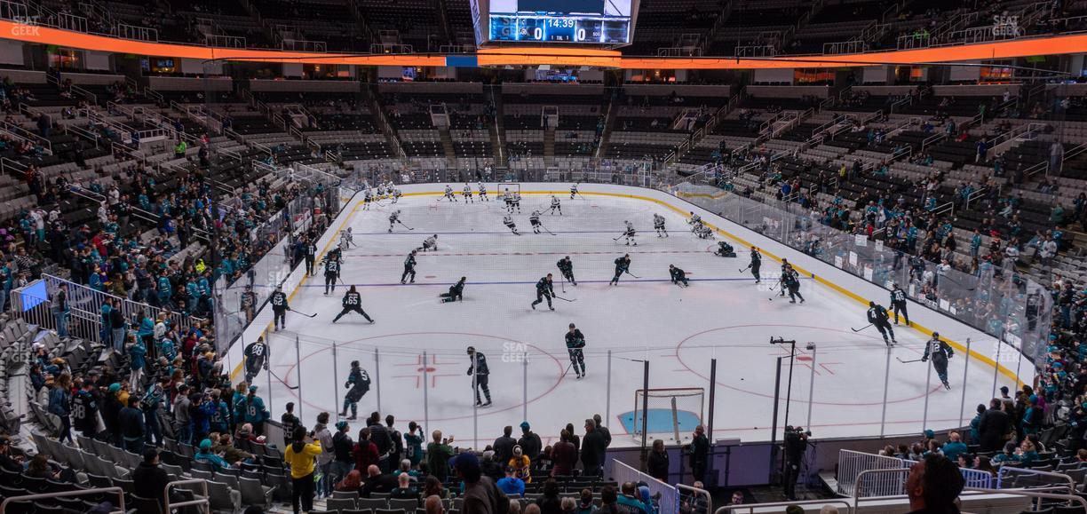 SAP Center at San Jose - Section 123 Seat View