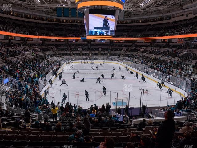 SAP Center at San Jose - Section 123 Seat View