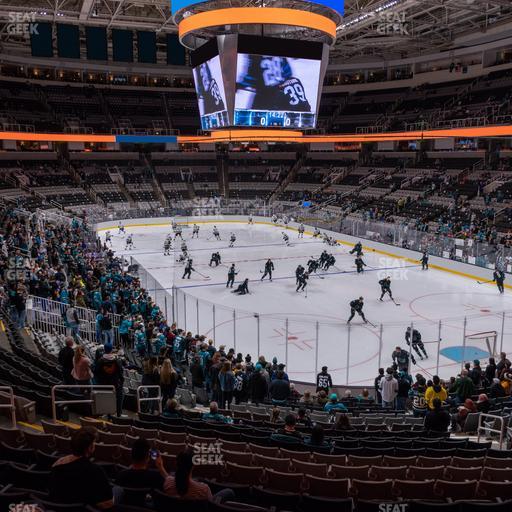SAP Center at San Jose - Section 124 Seat View