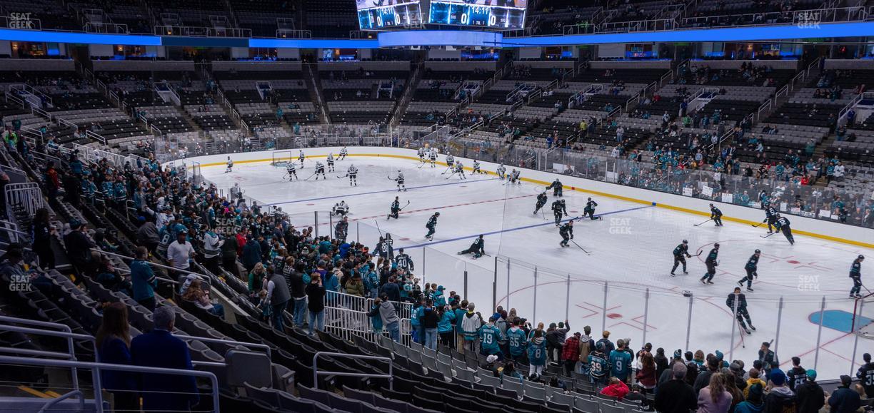 SAP Center at San Jose - Section 126 Seat View