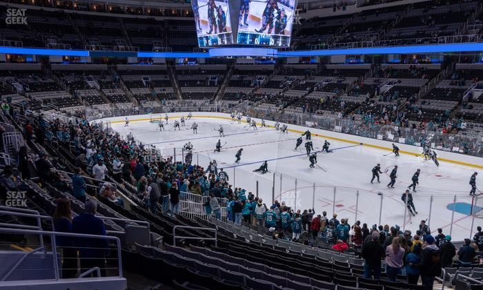 SAP Center at San Jose - Section 126 Seat View