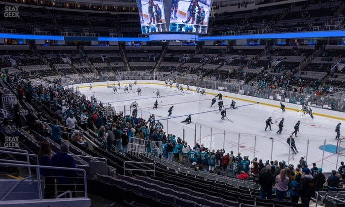 SAP Center at San Jose - Section 126 Seat View