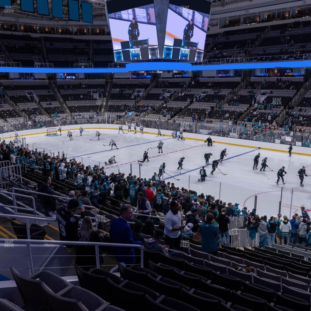 SAP Center at San Jose - Section 127 Seat View