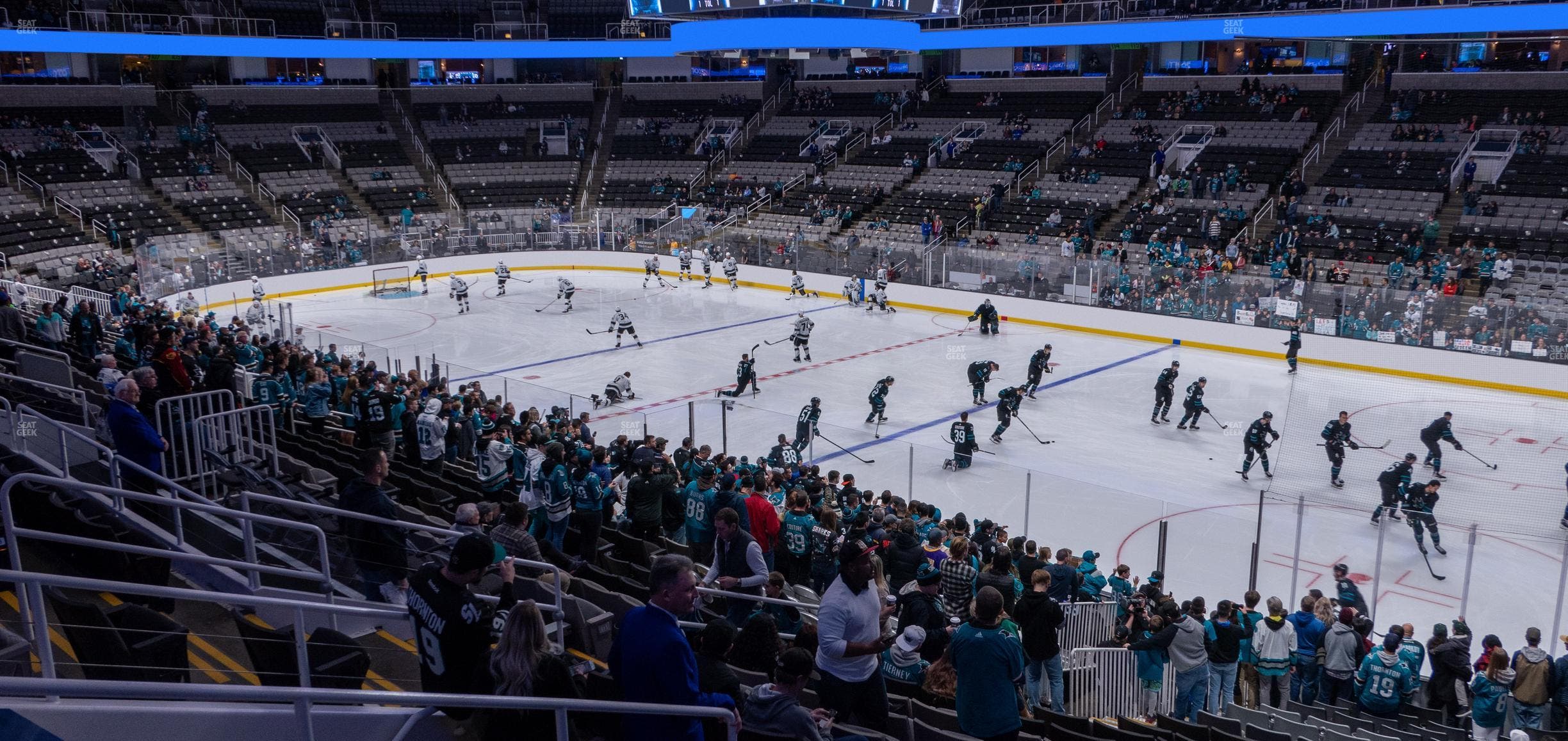 SAP Center at San Jose - Section 127 Seat View
