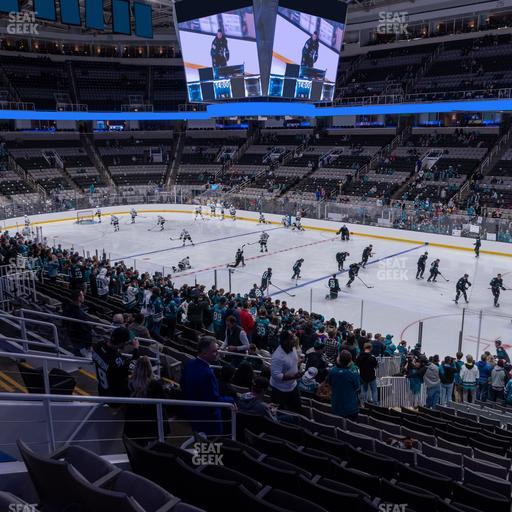 SAP Center at San Jose - Section 127 Seat View