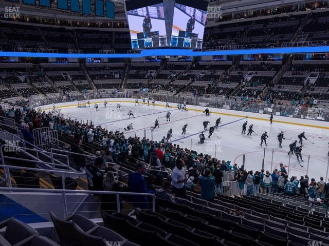 SAP Center at San Jose - Section 127 Seat View