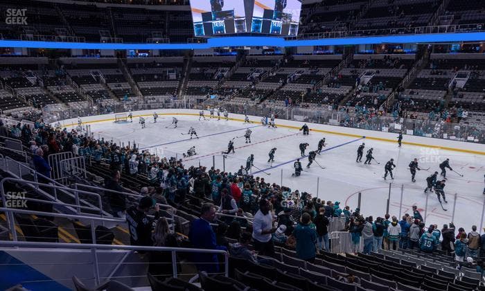 SAP Center at San Jose - Section 127 Seat View