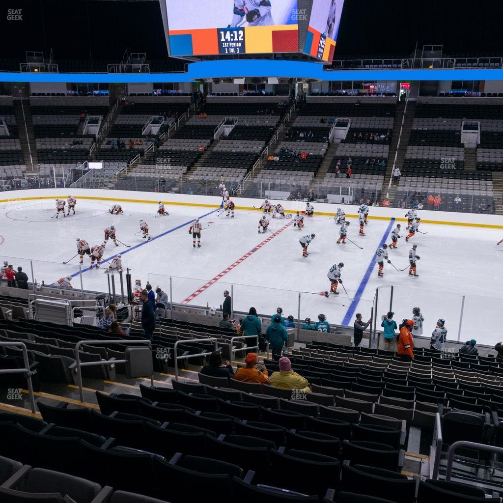 SAP Center at San Jose - Section 128 Seat View