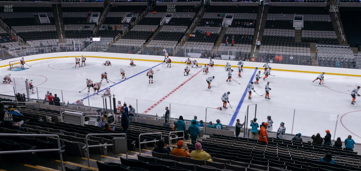 SAP Center at San Jose - Section 128 Seat View