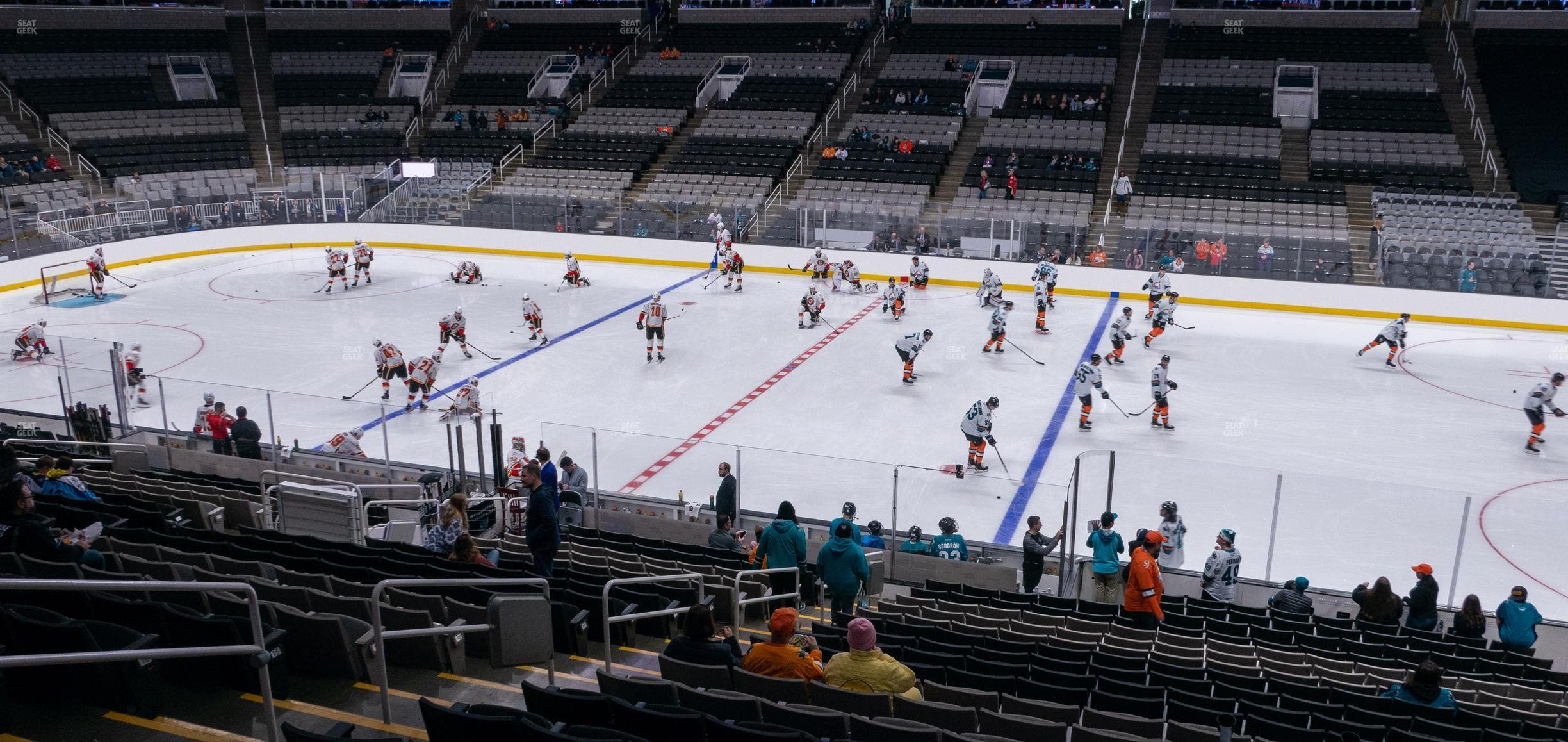 SAP Center at San Jose - Section 128 Seat View