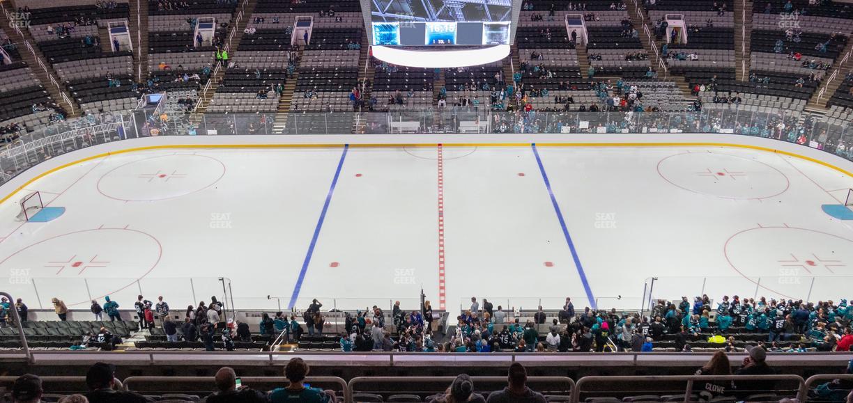 SAP Center at San Jose - Section 201 Seat View