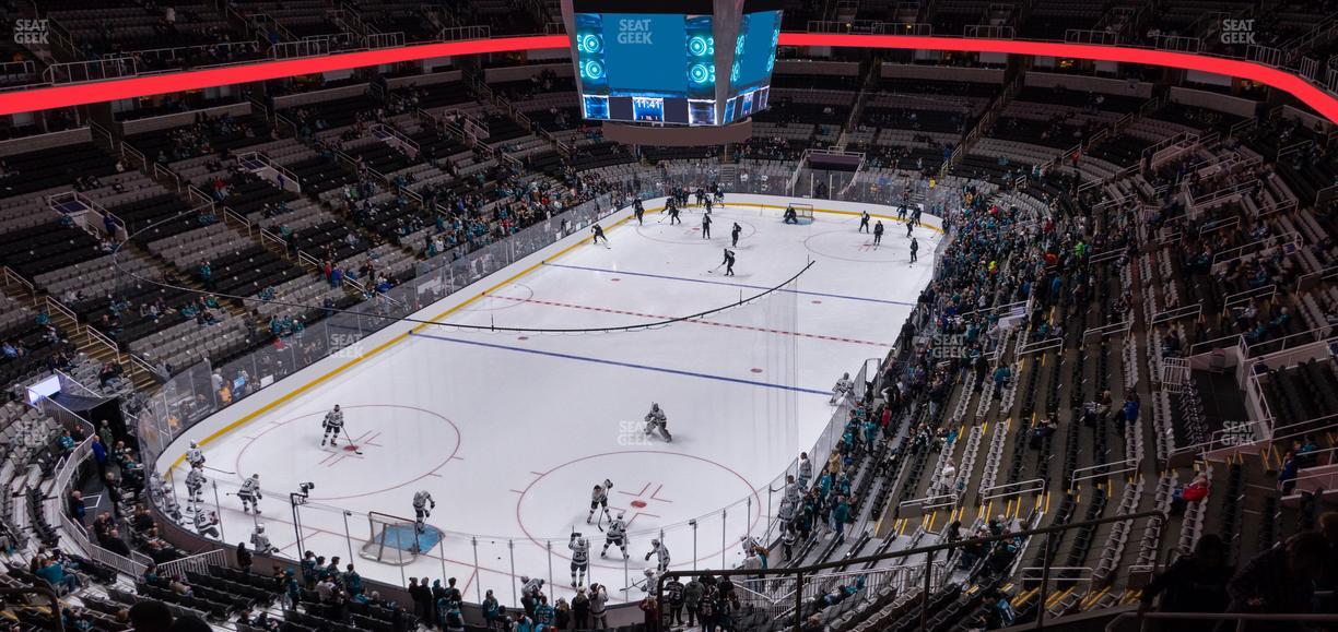 SAP Center at San Jose - Section 206 Seat View