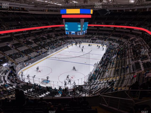 SAP Center at San Jose - Section 206 Seat View SAP Center at San Jose - Section 206 Seat View