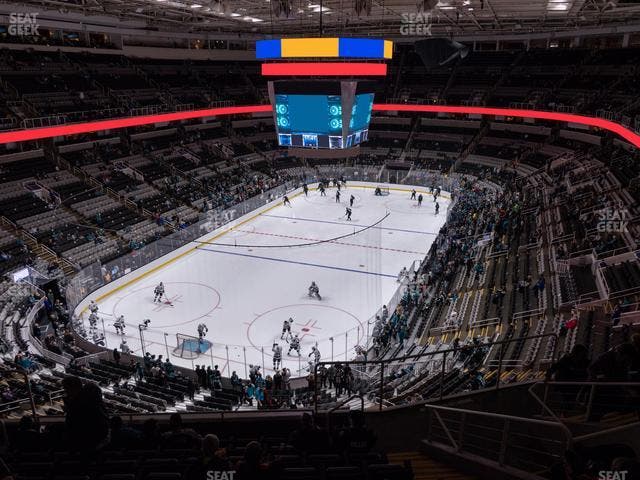 SAP Center at San Jose - Section 206 Seat View