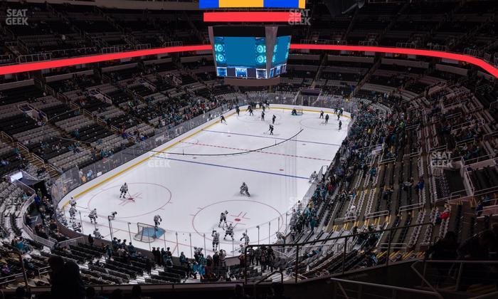 SAP Center at San Jose - Section 206 Seat View