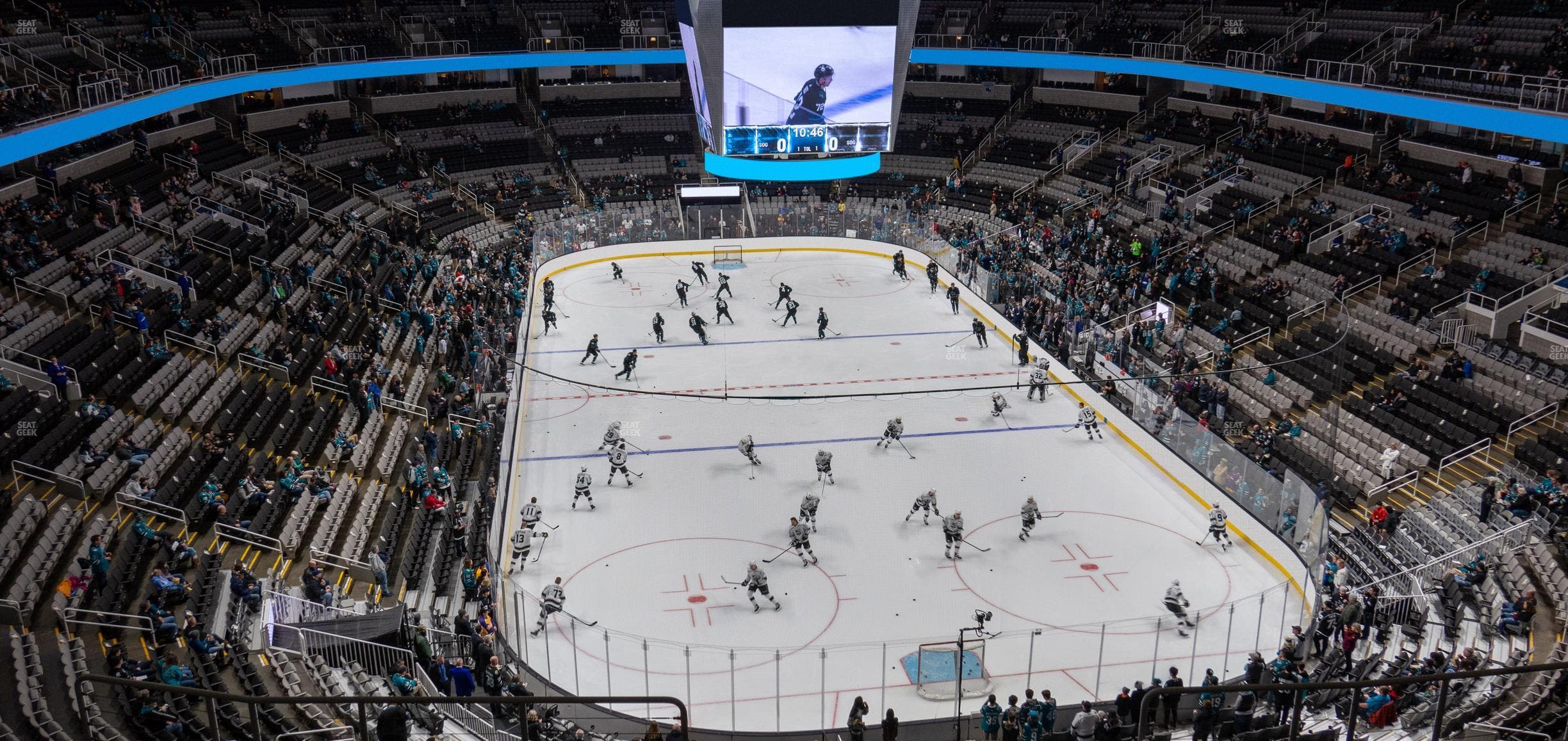 SAP Center at San Jose - Section 208 Seat View