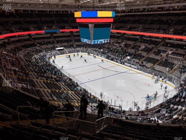 SAP Center at San Jose - Section 210 Seat View
