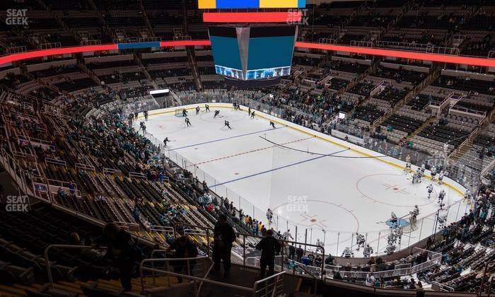 SAP Center at San Jose - Section 210 Seat View