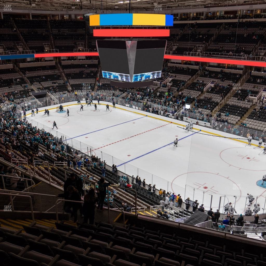 SAP Center at San Jose - Section 211 Seat View