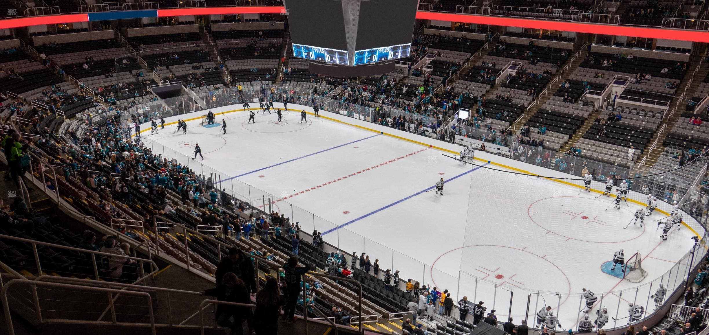 SAP Center at San Jose - Section 211 Seat View