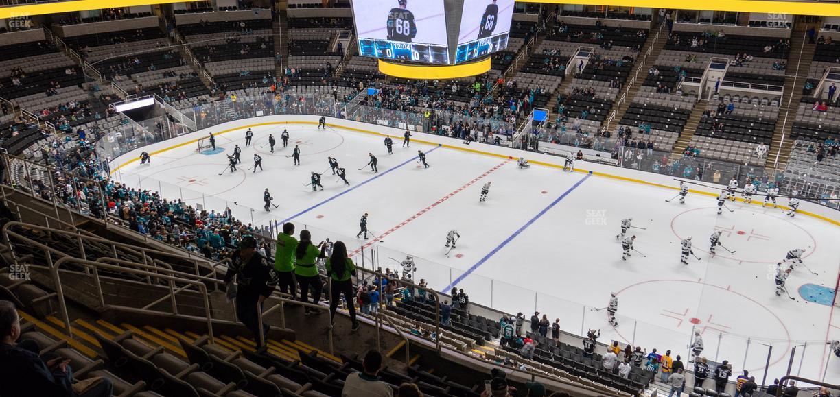 SAP Center at San Jose - Section 212 Seat View