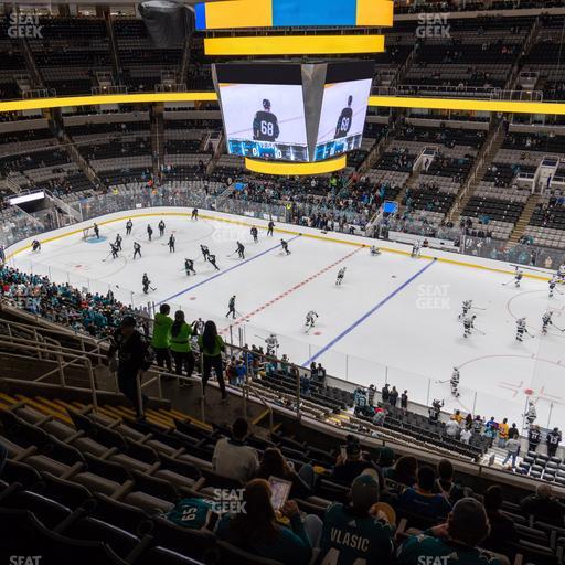 SAP Center at San Jose - Section 212 Seat View