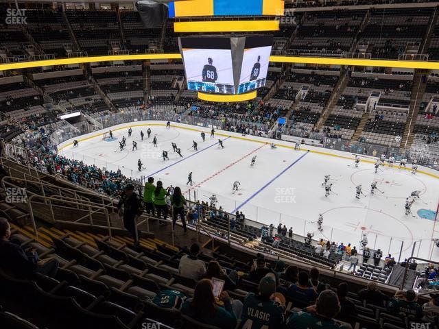 SAP Center at San Jose - Section 212 Seat View