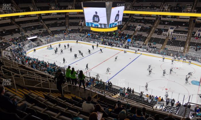 SAP Center at San Jose - Section 212 Seat View
