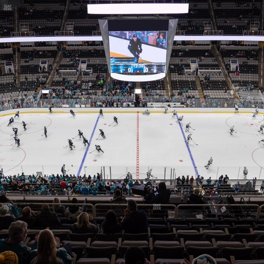 SAP Center at San Jose - Section 214 Seat View