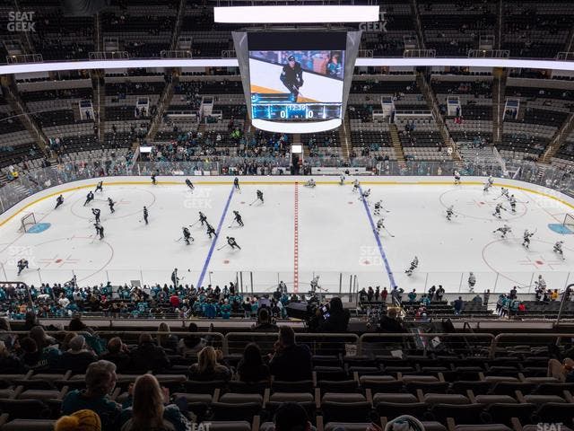 SAP Center at San Jose - Section 214 Seat View