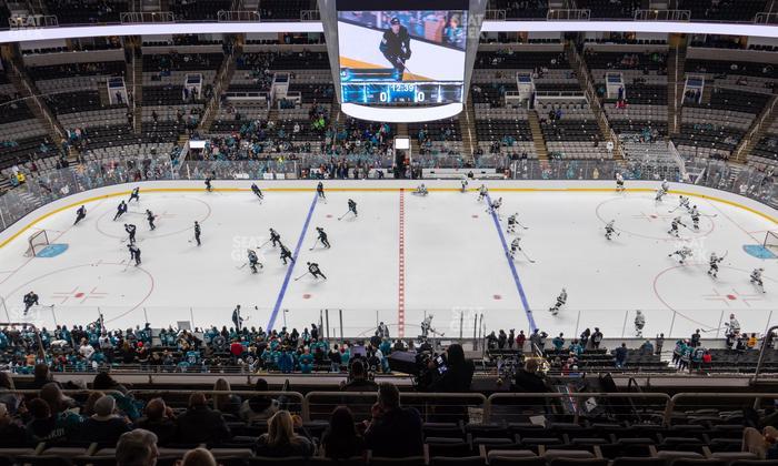 SAP Center at San Jose - Section 214 Seat View