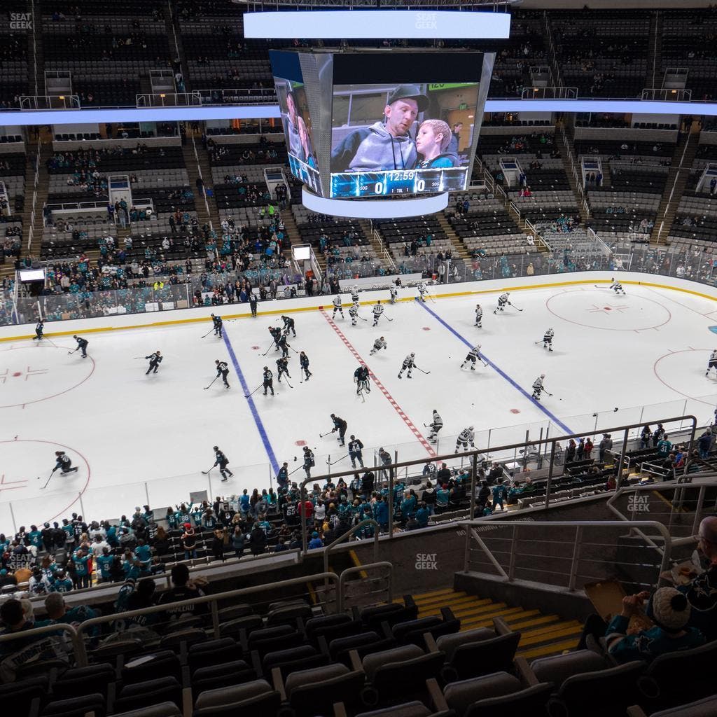 SAP Center at San Jose - Section 215 Seat View