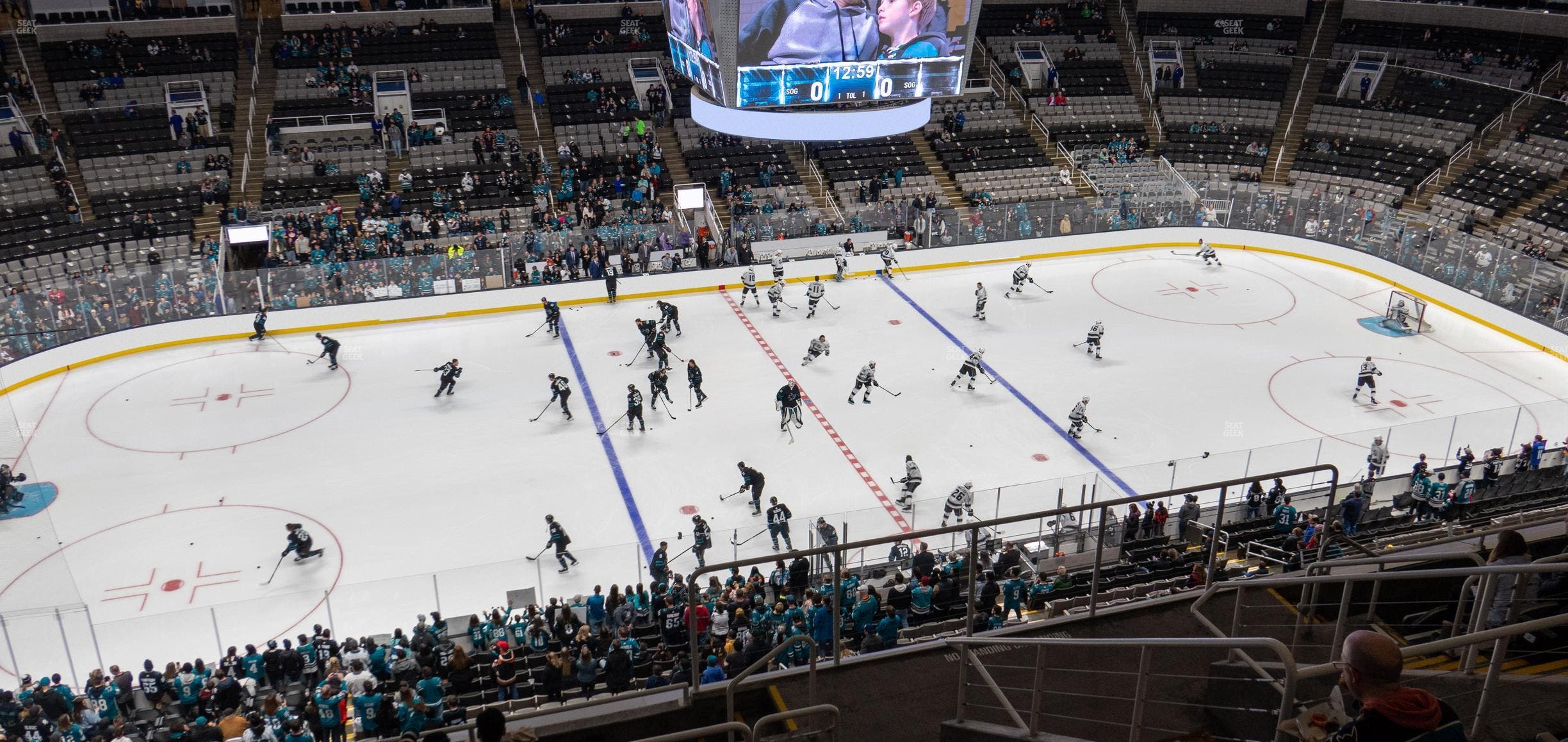 SAP Center at San Jose - Section 215 Seat View
