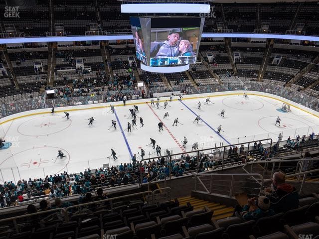 SAP Center at San Jose - Section 215 Seat View