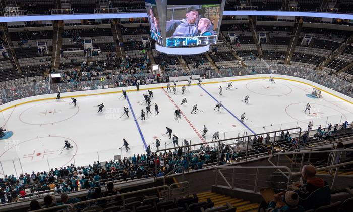SAP Center at San Jose - Section 215 Seat View