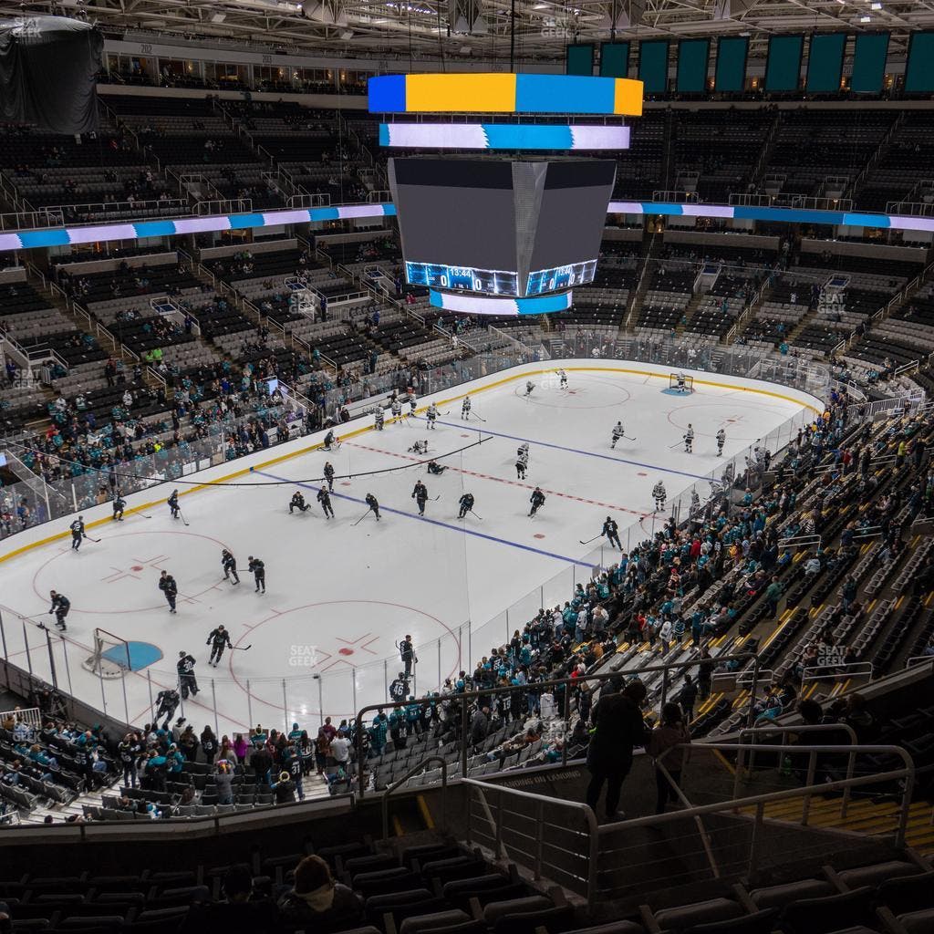 SAP Center at San Jose - Section 218 Seat View