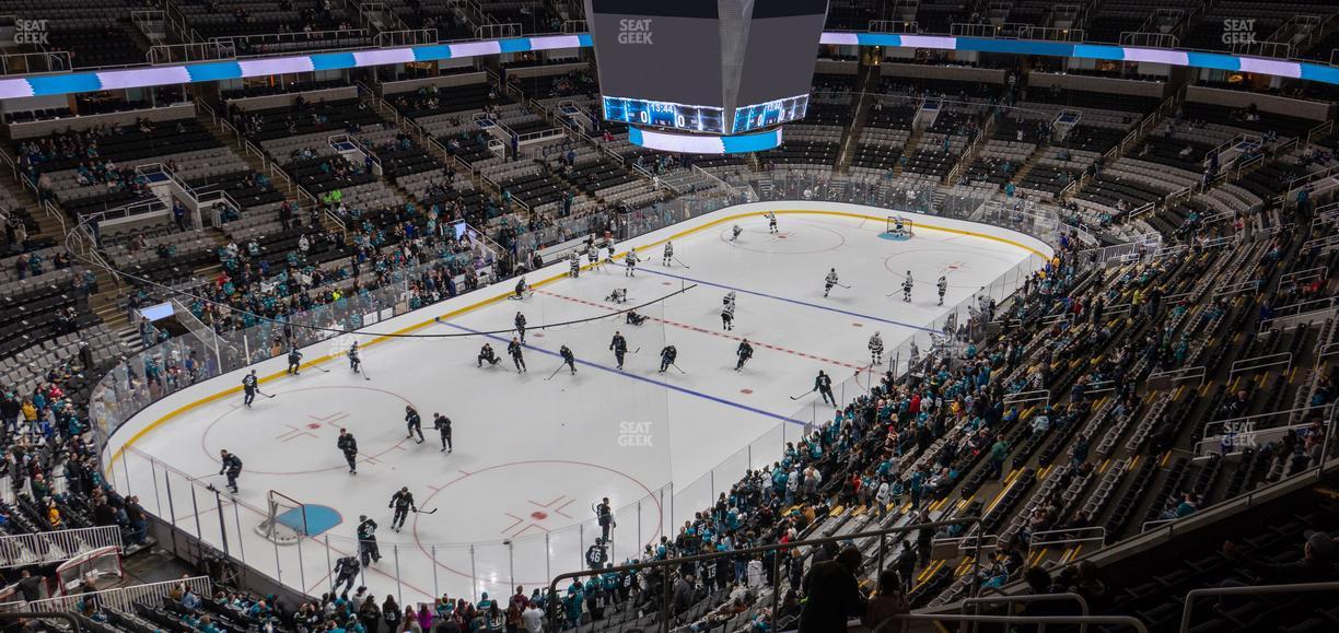SAP Center at San Jose - Section 218 Seat View