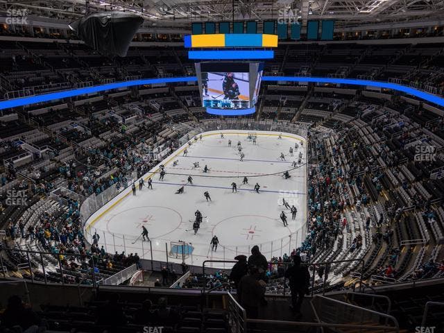 SAP Center at San Jose - Section 220 Seat View