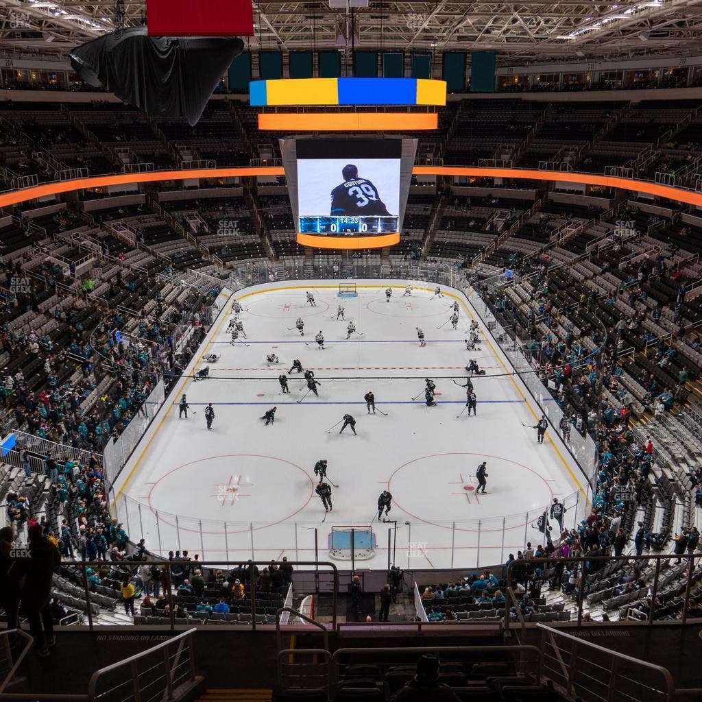 SAP Center at San Jose - Section 221 Seat View