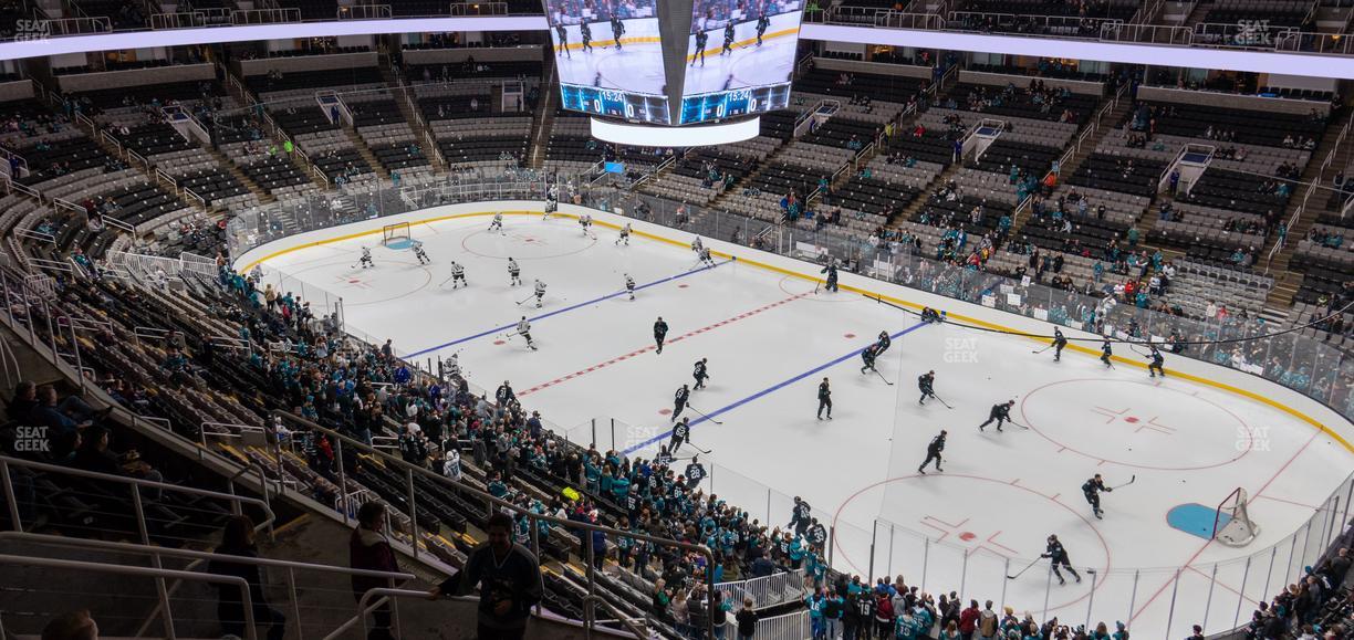 SAP Center at San Jose - Section 225 Seat View
